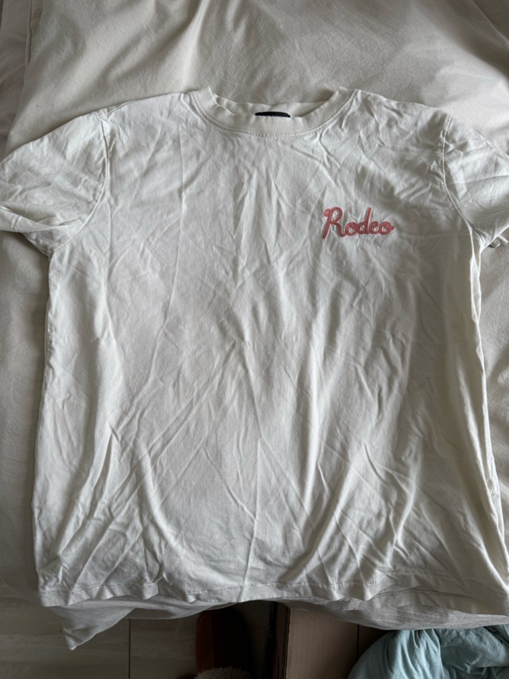 Wild fox Embroidered Crewneck T-Shirt